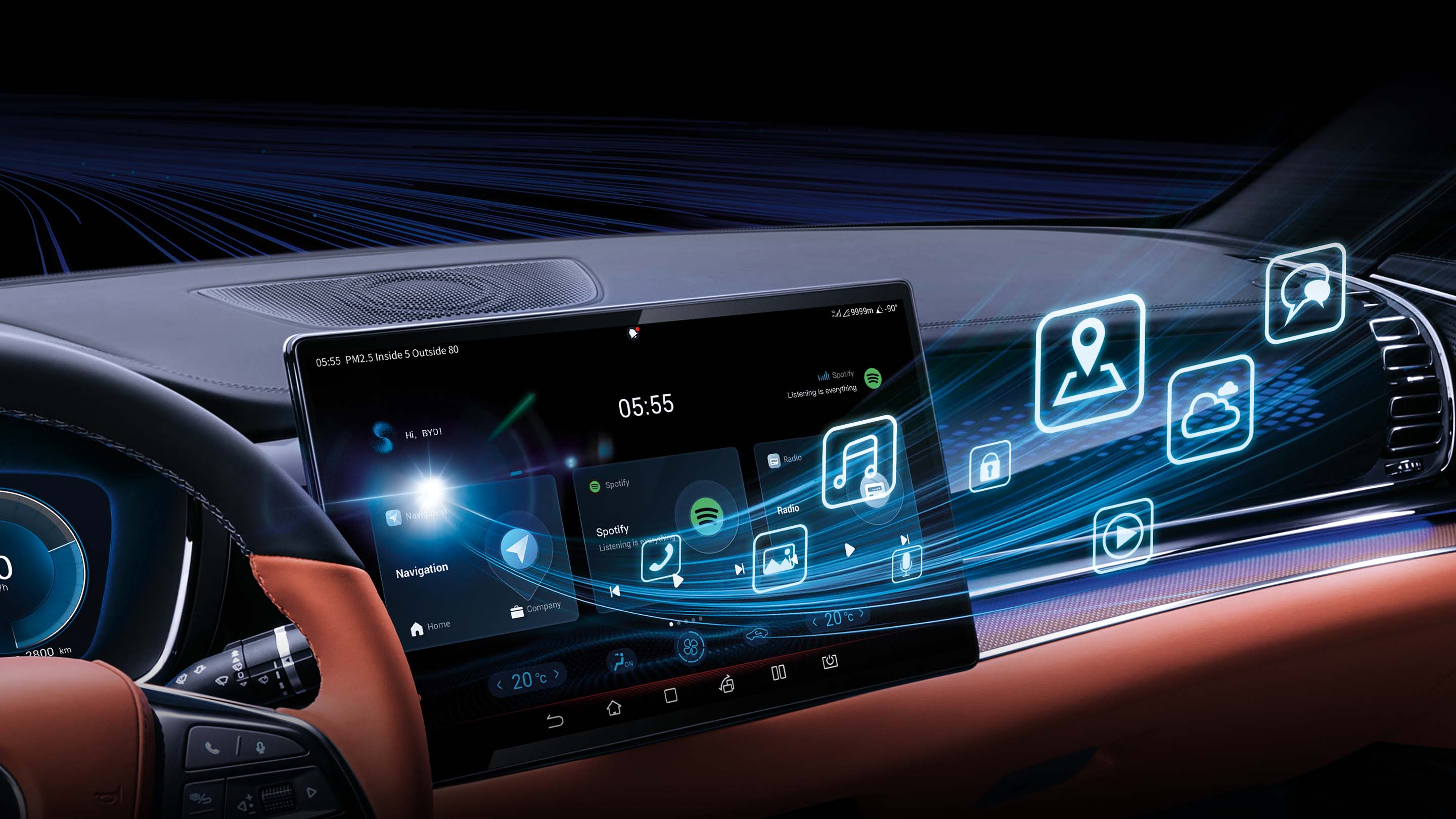 BYD DiLink Intelligent Network Connection System