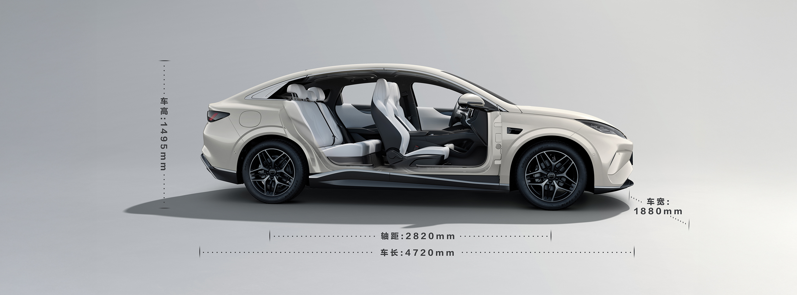 2820mm轴距中型越级大空间